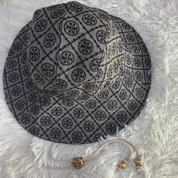 Tory Burch T Monogram Jacquard Bucket Hat